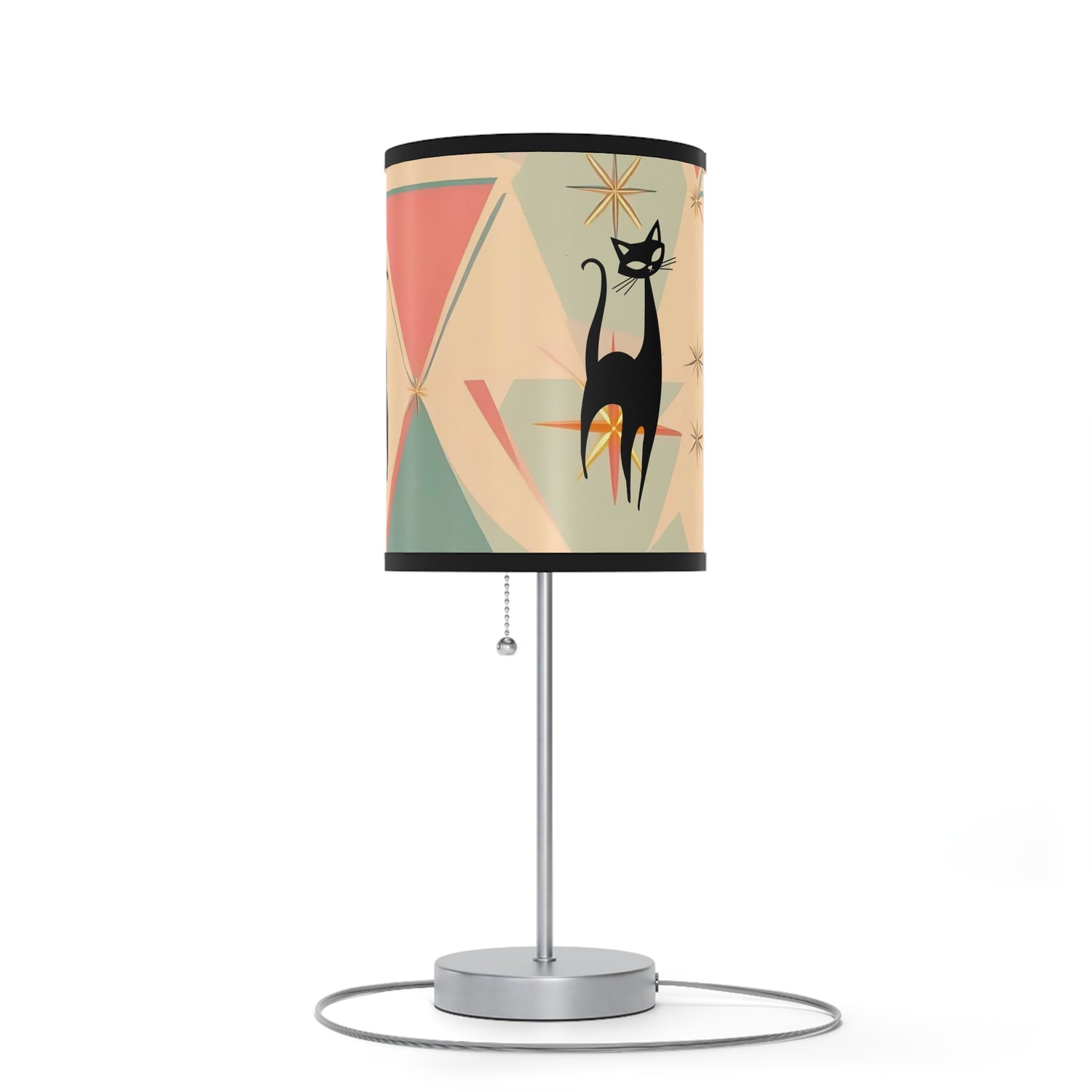 Mid-Century Modern Cat Lamp – Stylish Home Decor for Cat Lovers - Mid Century Modern Gal