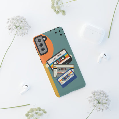 Gen X, Retro Cassettes Mid Mod Smart Phone Tough Cases