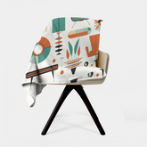 Mid Century Modern Minimalist Mod Designed Minky Blanket - Mid Century Modern Gal