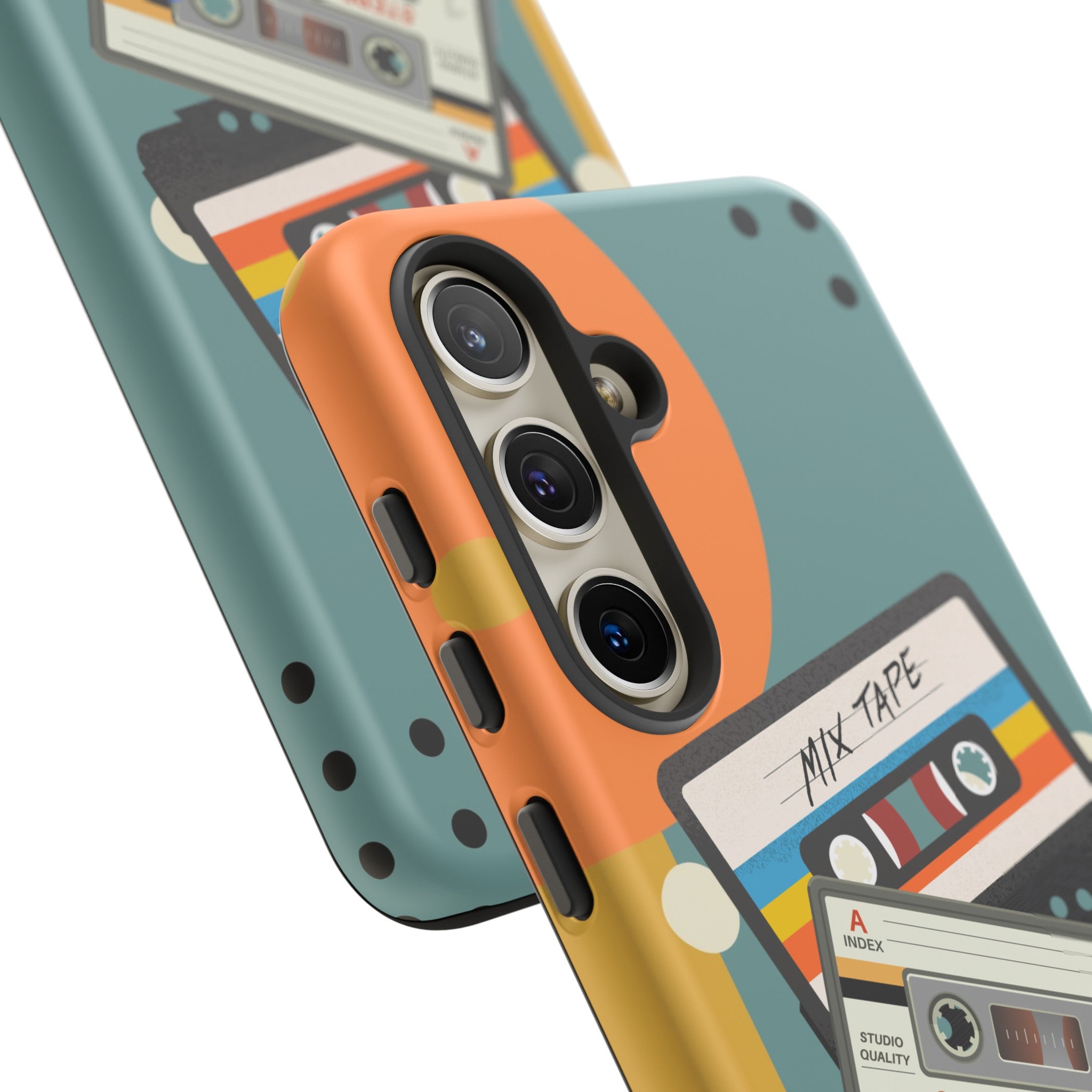 Gen X, Retro Cassettes Mid Mod Smart Phone Tough Cases