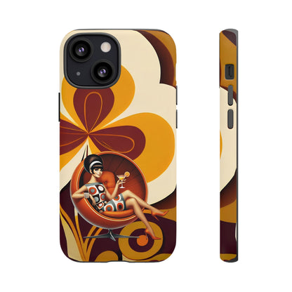 Groovy Mod 60s Retro Flower Power Phone Cases