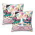 Cats Reading Pillow, Atomic Mid Mod Book Lover, Book Club Gift Ideas Pillow Covers - Mid Century Modern Gal