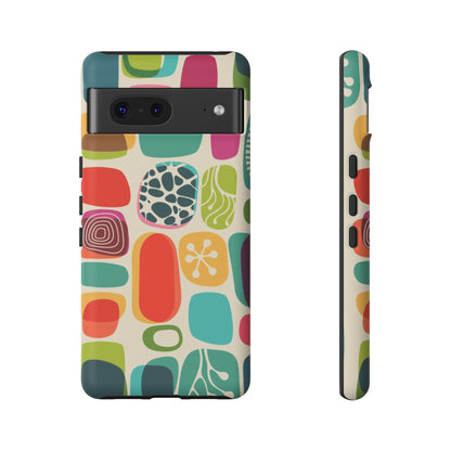 Mid Century Modern Amoeba Designed Tough Phone Case