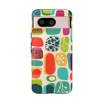 Mid Century Modern Amoeba Designed Tough Phone Case