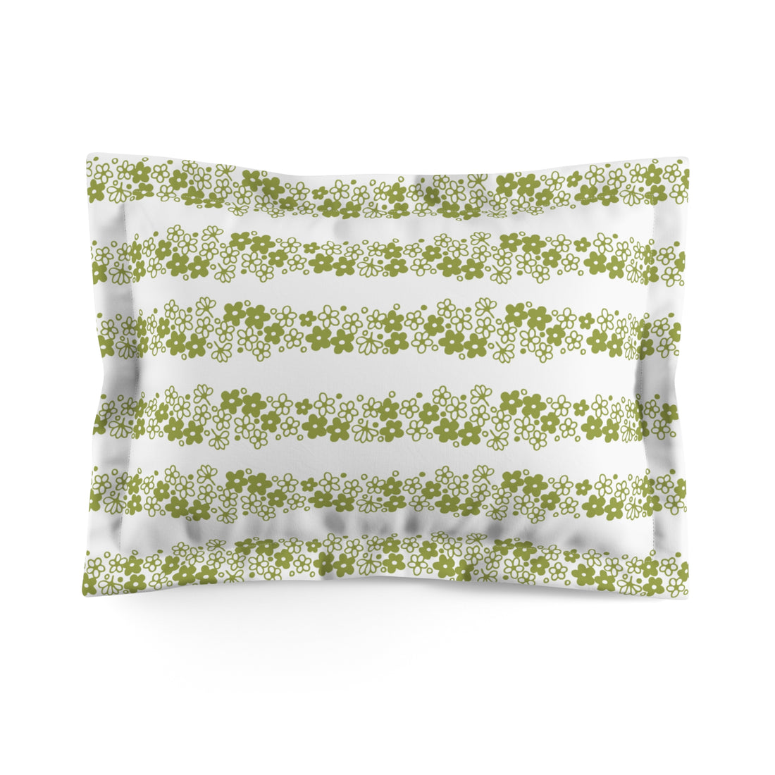Vintage Pyrex Collector Spring Blosson Crazy Daisy Pillow Sham - Mid Century Modern Gal