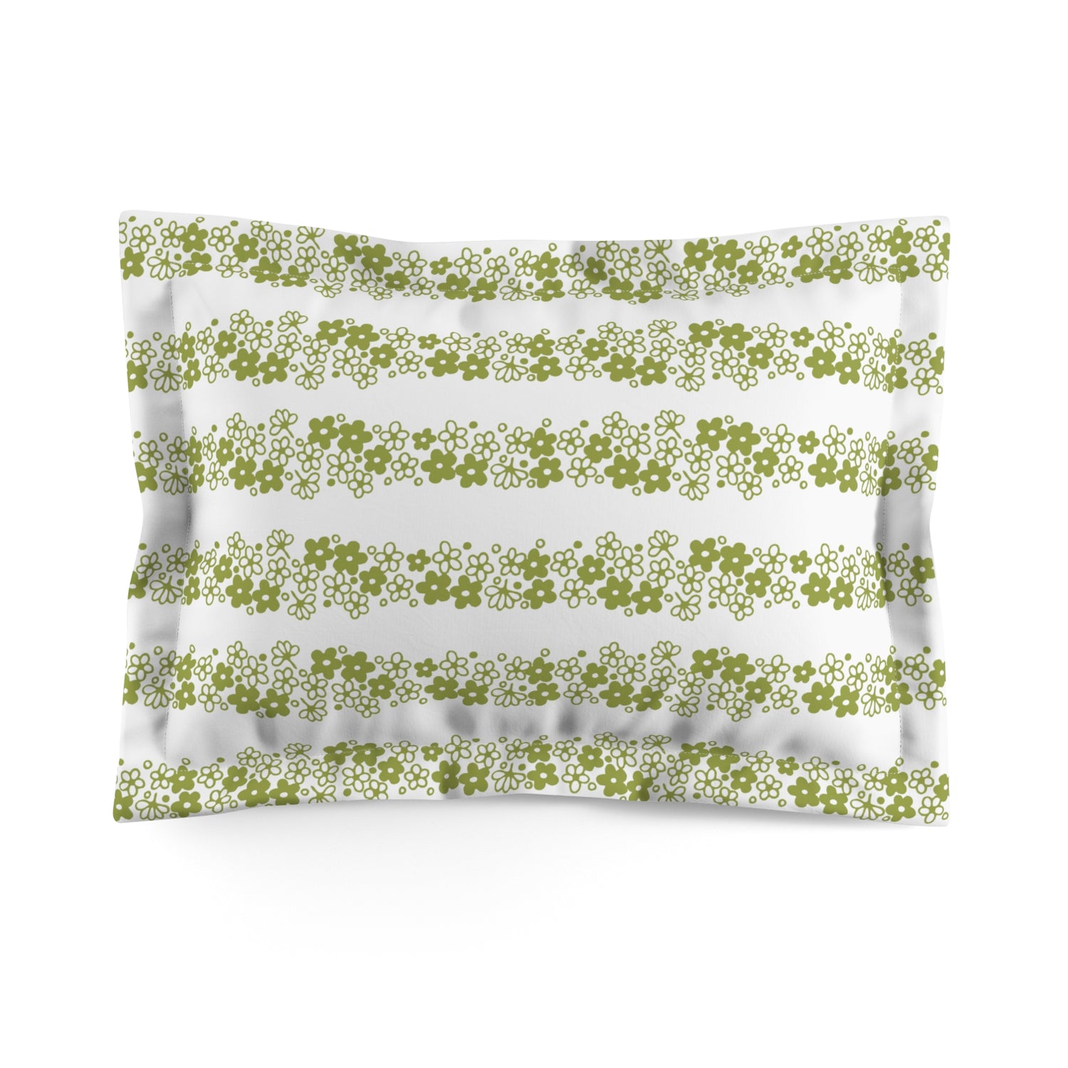 Vintage Pyrex Collector Spring Blosson Crazy Daisy Pillow Sham - Mid Century Modern Gal