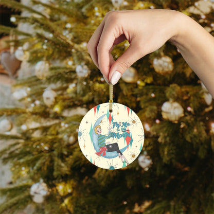 Mid Century Modern Christmas Vintage Glass Ornaments - &