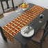 Retro Geometric Table Runner - Vibrant Mid Mod Design - Mid Century Modern Gal