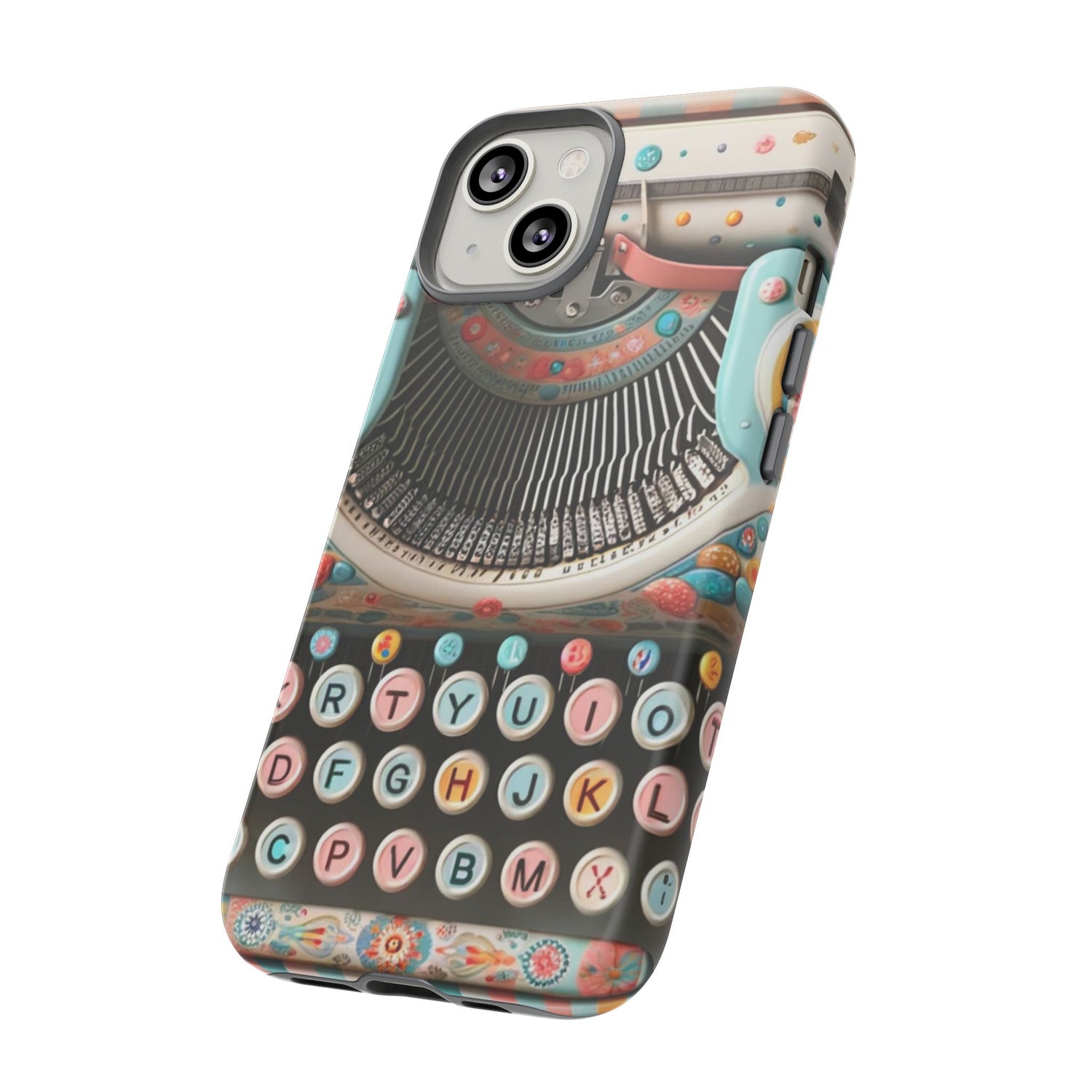 Retro Typewriter Mid Mod Kitschy  Quirky Fun Smart Phone, Tough Cases