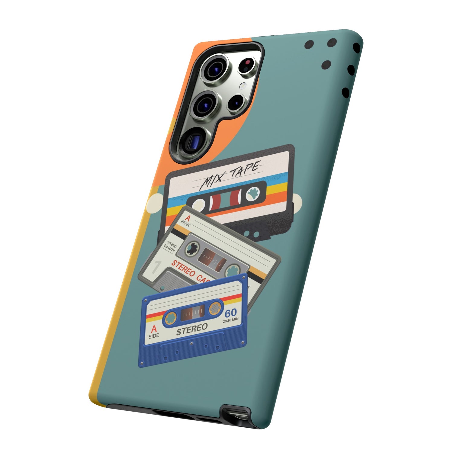 Gen X, Retro Cassettes Mid Mod Smart Phone Tough Cases