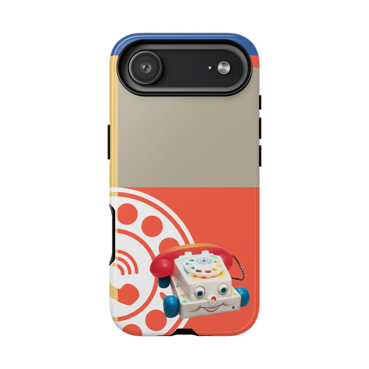 The First Original Phone, Eye Phone, Retro Kitschy Cute Rotary Phone, Tough Phone Cases