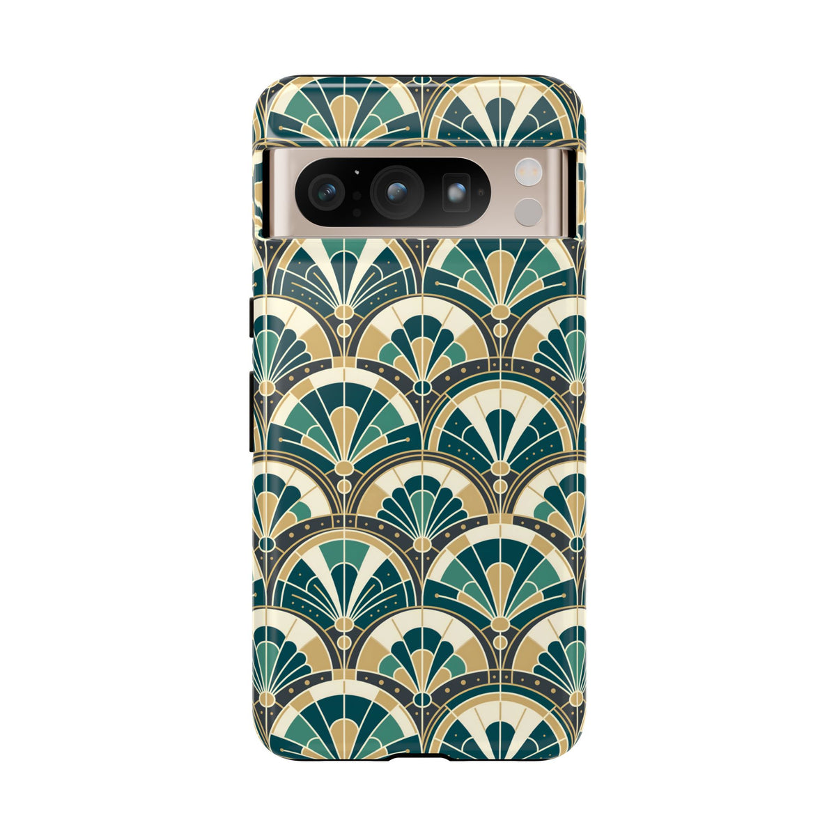 Art Deco Peacock Inspired Tough Phone Case