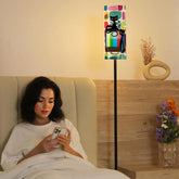 Mid Century Modern Amoeba Designed Kitschy Retro Cats, Quirky Mod Floor Lamp Modern Standing Lamp - Mid Century Modern Gal