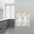 Scandi Designed Floral Mid Mod Switch Cover 2-Gang 2 Decorator Screwless - Mid Century Modern Gal
