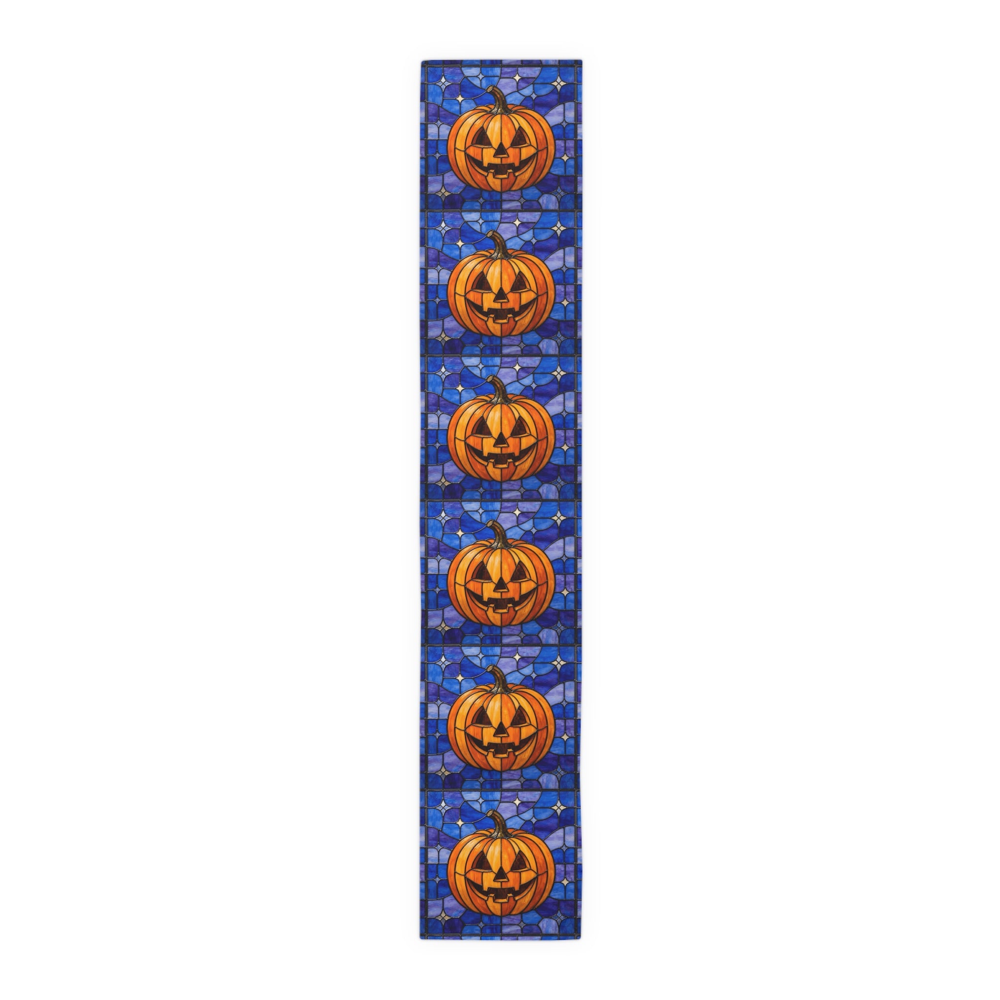 Halloween Stained Glass Style Jack-o&