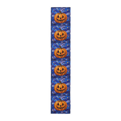Halloween Stained Glass Style Jack-o&