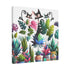 Cats And Plants, Crazy Cat Mom, Boho Plants, Funky Fun Colorful Office, Livingroom, Bedroom Atomic Cat Mid Century Modern Wall Art - Mid Century Modern Gal