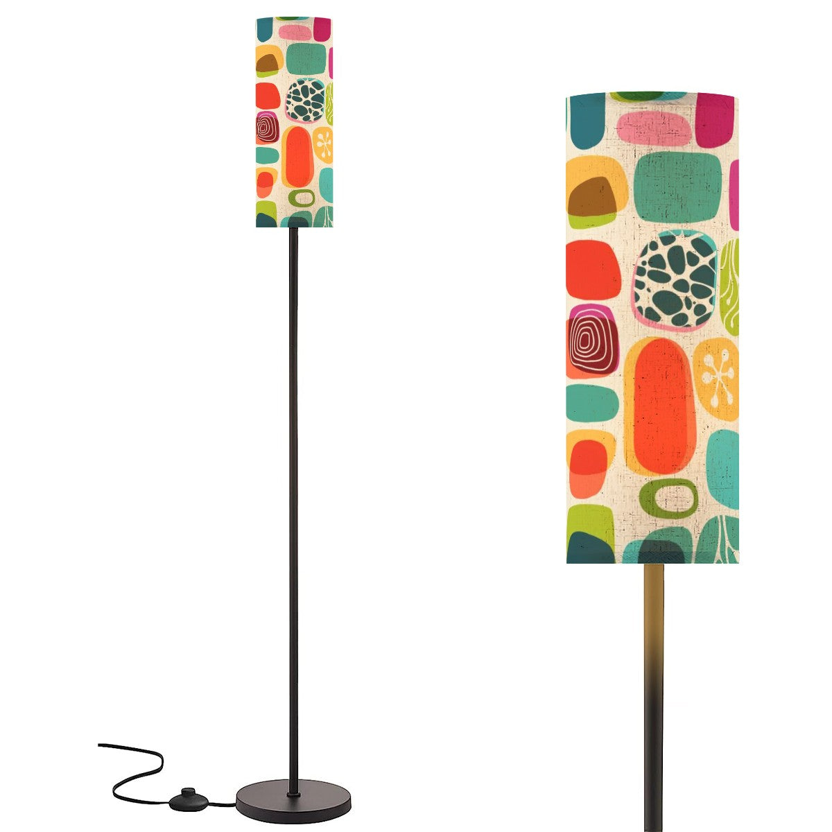 Mid Century Modern Amoeba DesignedFloor Lamp Modern Standing Lamp