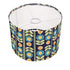 Modern Scandinavian Flower Blue, Orange Yellow Green Mid Century Modern Lamp SHADE ONLY - For Arc Floor Lamps Only - Mid Century Modern Gal