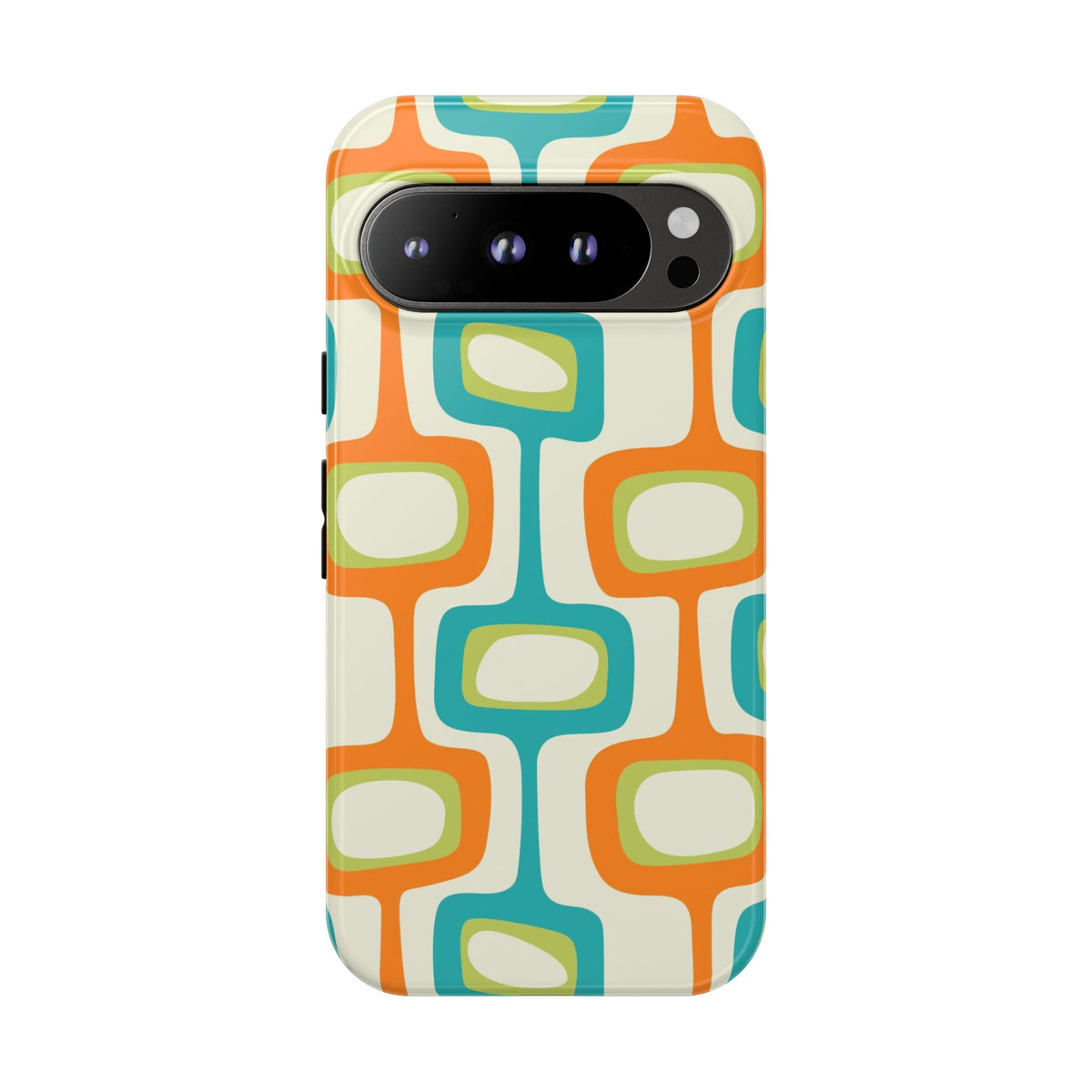 Mid Century Modern Groovy Googie Design, Colorful Smart Phone Tough Cases