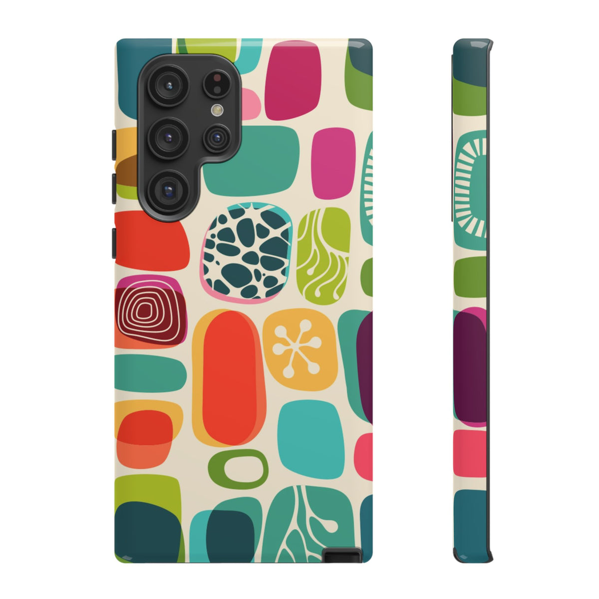 Mid Century Modern Amoeba Designed Tough Phone Case
