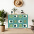 Mid Century Modern Storage Cabinet With Atomic Kitties Retro Wooden Storage Cabinet - Mid Century Modern Gal