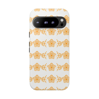 Pyrex Golden Butterfly Floral Phone Case, Tough Cases for Stylish Protection, Gift for Her, Durable, Trendy Floral Design, Cell Phone Cover