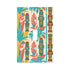Mid Mod Tiki Faux Leather Texture Switch Cover 1-Gang 1 Toggle - Mid Century Modern Gal