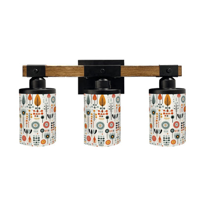 Mid Century Modern Scandinavian Desing Floral Vanity Light Fixture - Mid Century Modern Gal