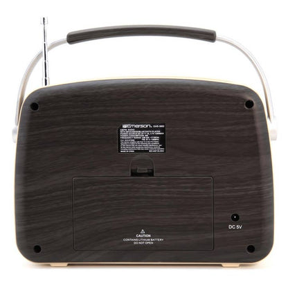 Wholesale Emerson Portable Retro Radio with Rechargeable Battery