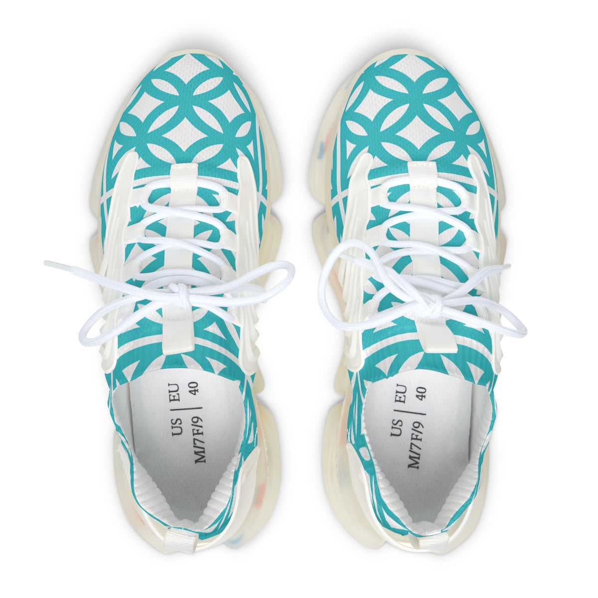 Mid Mod Retro Footwear In 50s Breeze Block Comfy Stylish Sneakers For Women - Mid Century Modern Gal