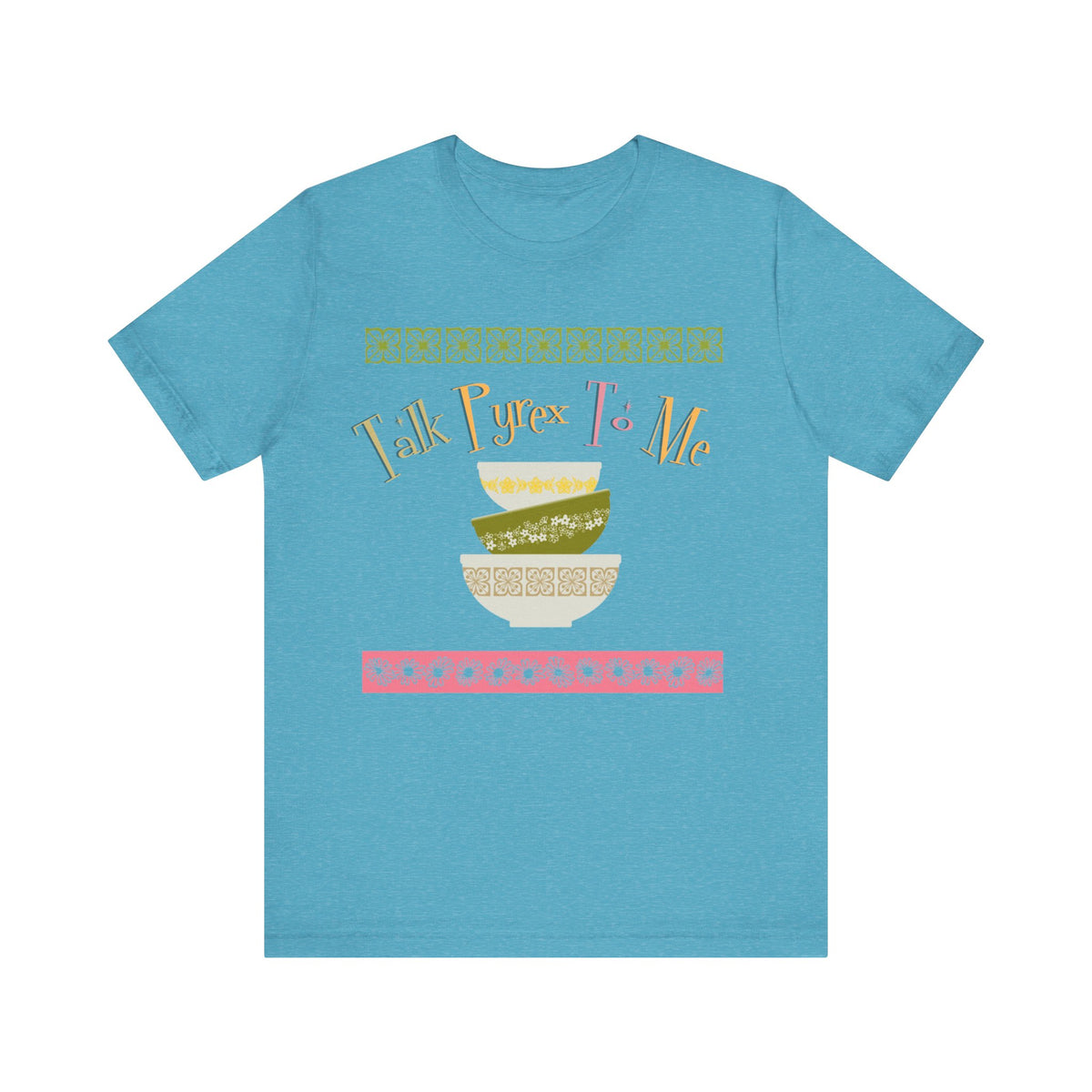 Pyrex Collector Retro T-Shirt, Pyrex Lover, Funny Quirky Collectors Edition By MCM GAL - Mid Century Modern Gal