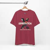 Generation X Retro Tee, Raised On Hose Water And Neglect Unisex Jersey Short Sleeve Tee - Mid Century Modern Gal