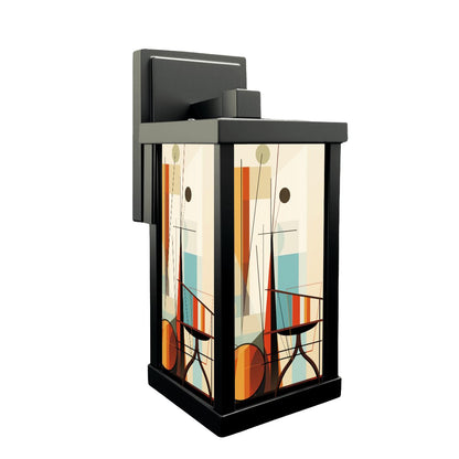 Mid Century Modern Bauhaus Designed MCM Retro Patio Wall Light - Mid Century Modern Gal