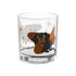 Doxie Dog, Mid Century Modern Bourbon, Whiskey Mid Century Modern Bar Glass - Mid Century Modern Gal