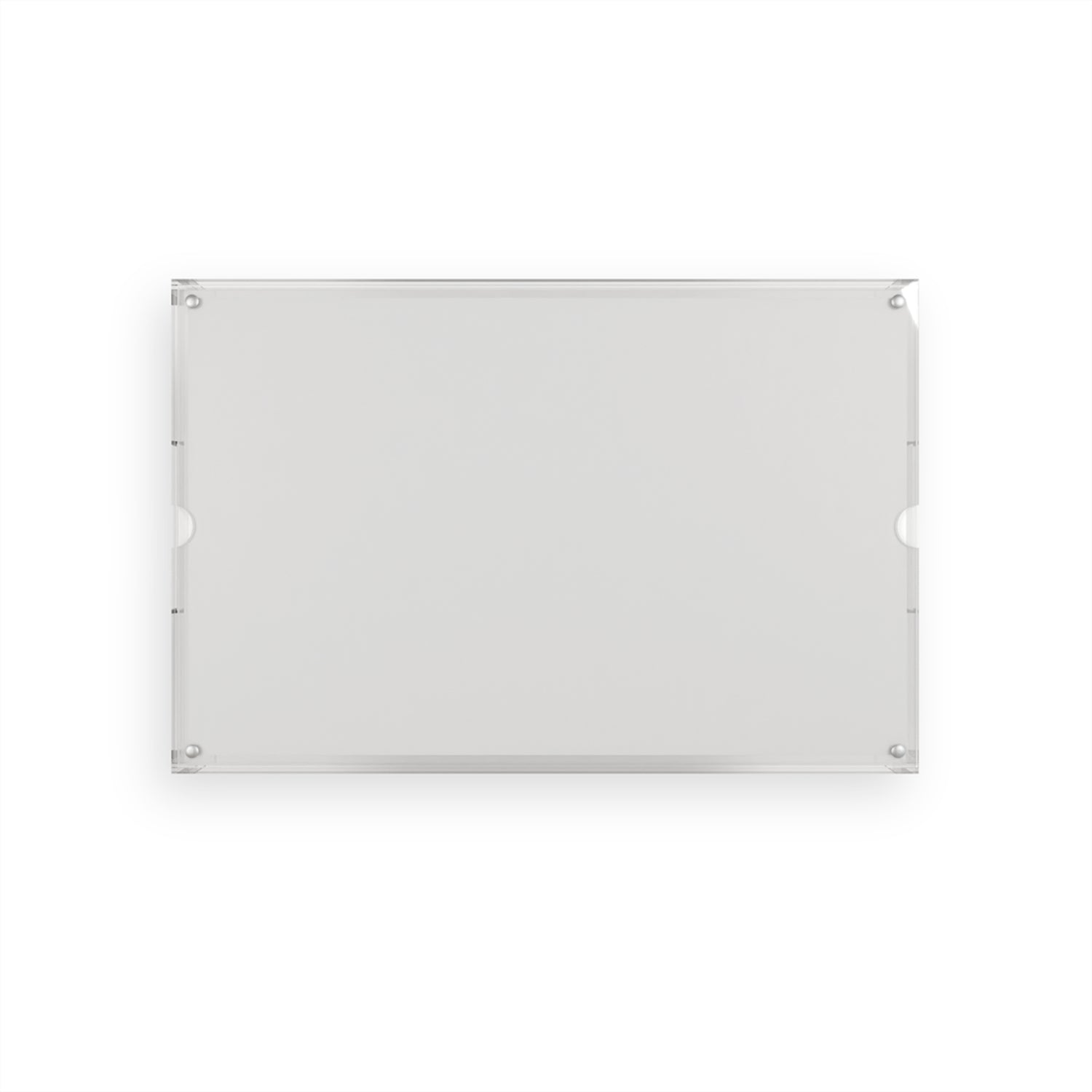 Pink Flamingo, Retro Tiki Pink, Aqua Blue Ottomon Acrylic Serving Tray - Mid Century Modern Gal