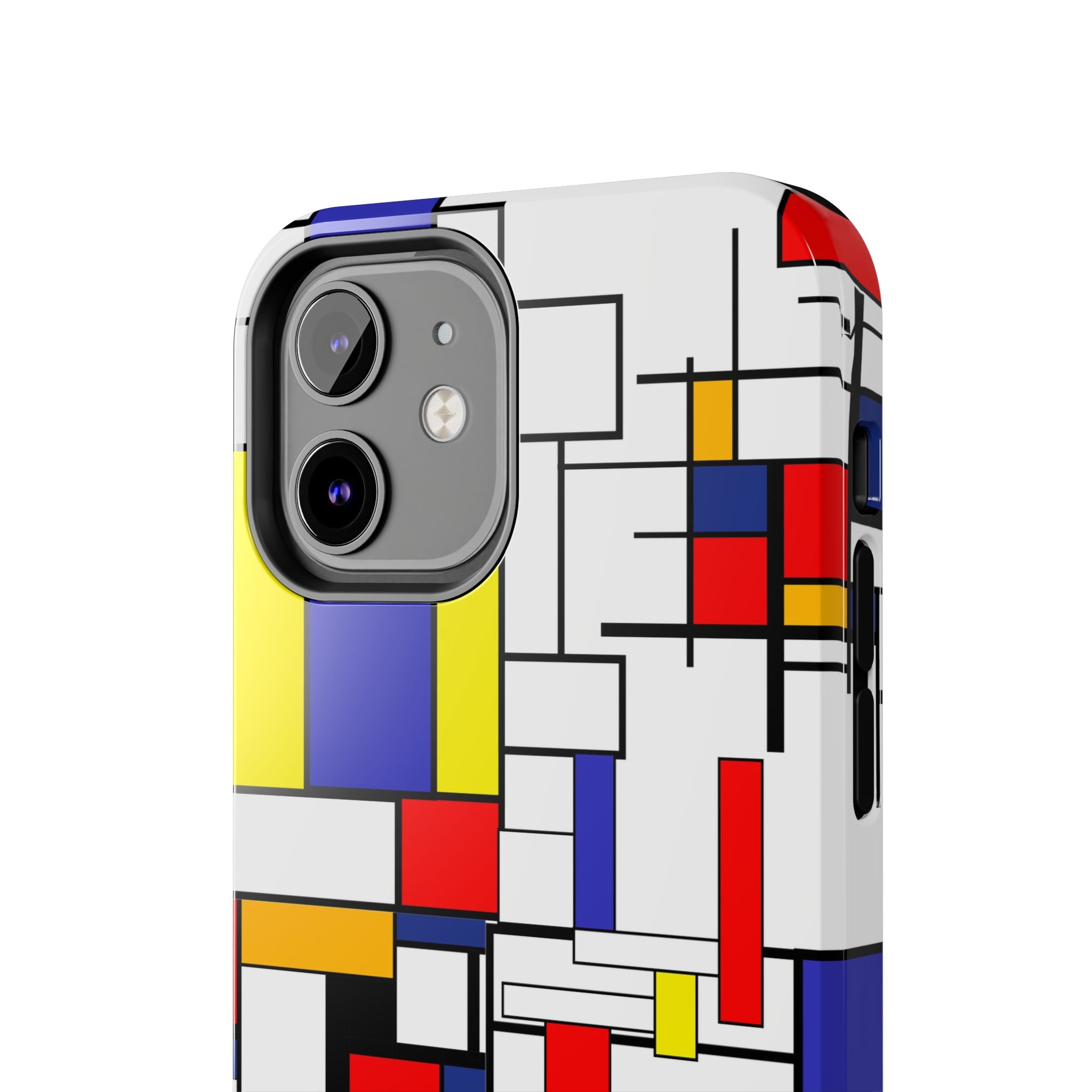 Retro Mod Mondrian, Mid Century Modern Style Tough Phone Case