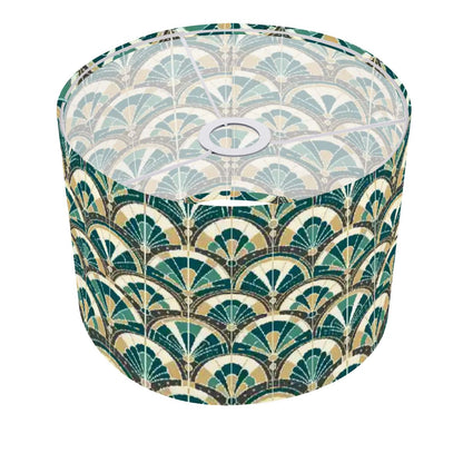 Art Deco Peacock Inspired Lamp SHADE ONLY - For Arc Floor Lamps Only - Mid Century Modern Gal