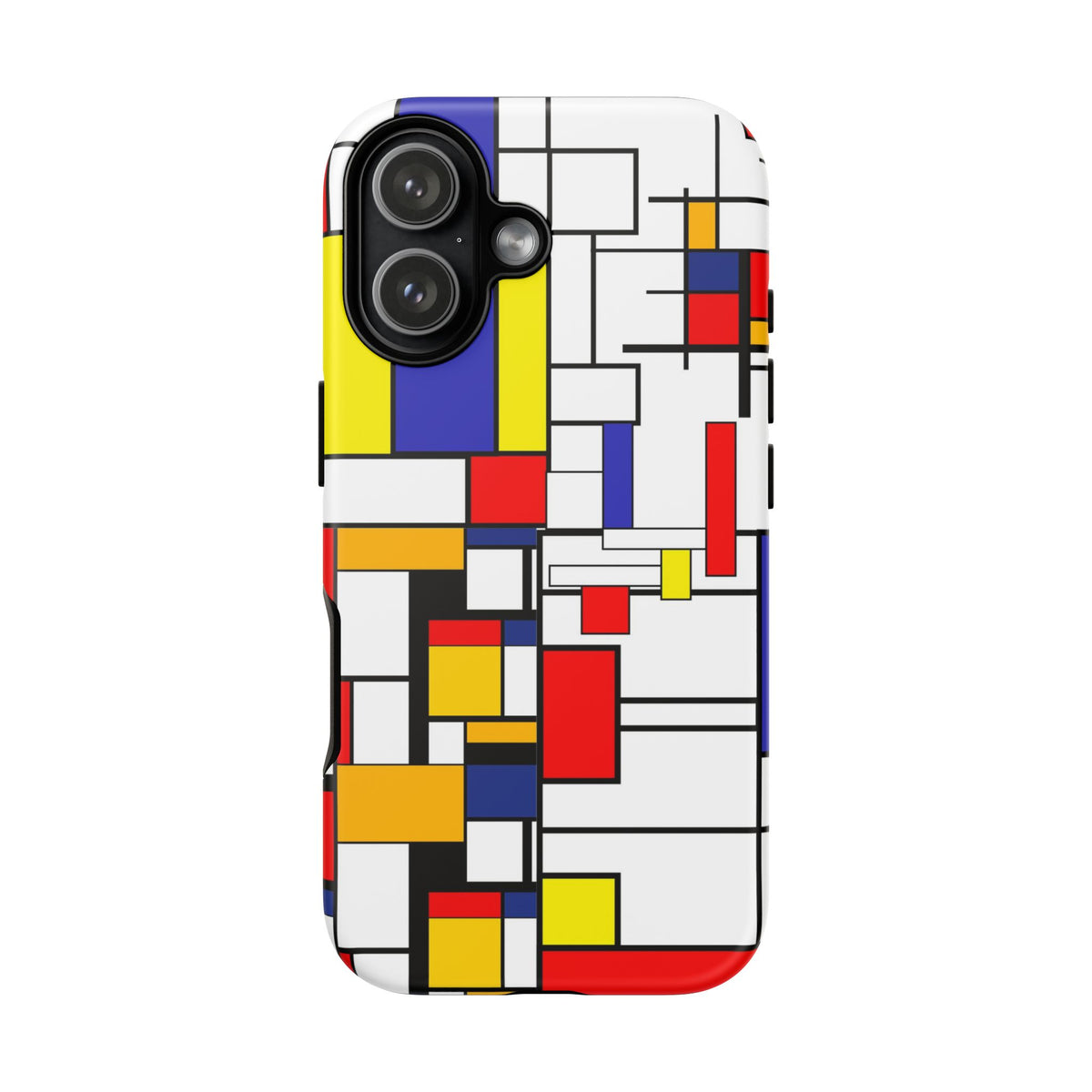 Retro Mod Mondrian, Mid Century Modern Style Tough Phone Case