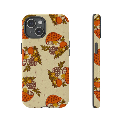 70s Merry Mushroom Groovy Retro Smart Phone Tough Phone Cases
