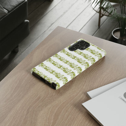 Pyrex Crazy Daisy Spring BlossonFloral Phone Case: Tough Cases with Elegant Green Floral Design, Durable Phone Cover