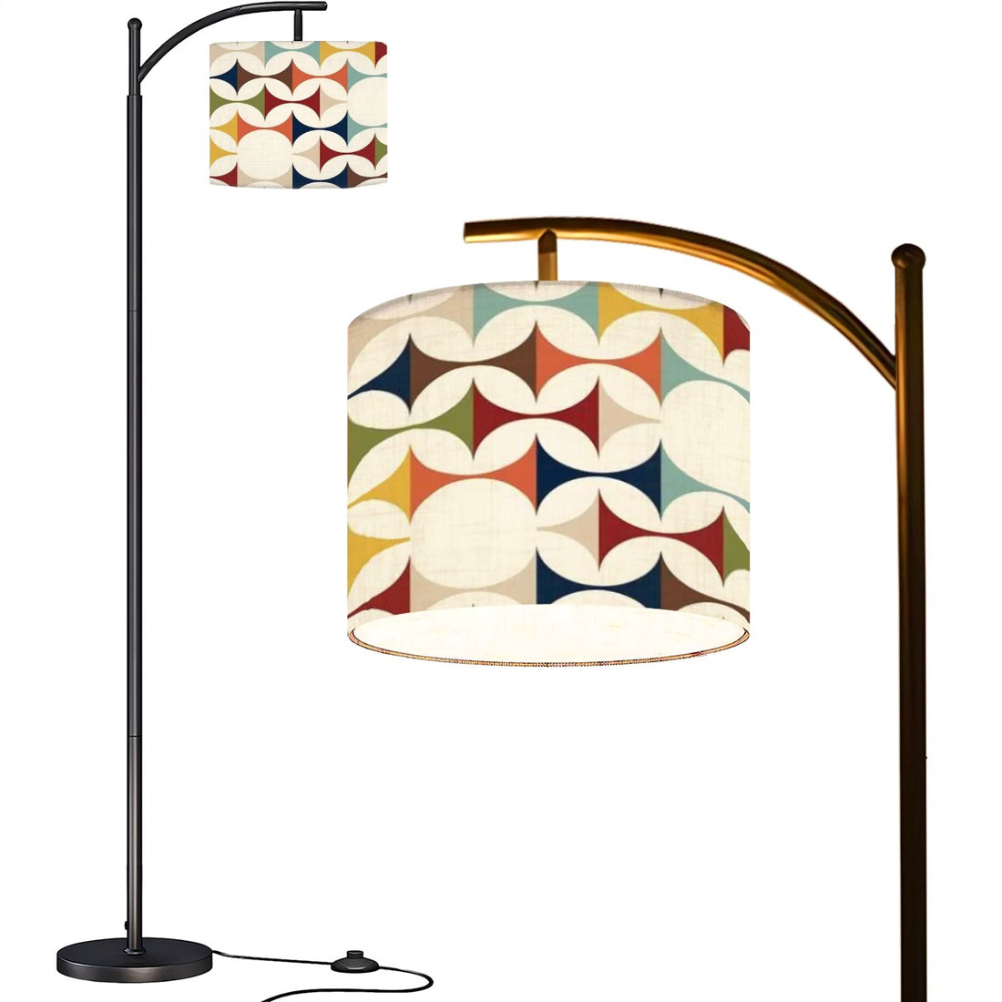 Scandinavian Modern Danish Designed Arc Floor Lamp - Mid Century Modern Gal