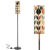 Mid Mod Retro Scandinavian Flower, Nordic Designed Hygee Leaves MCM Floor Lamp - Mid Century Modern Gal