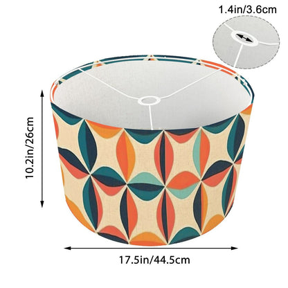 Mid Century Modern Geometric Groovy Lamp Shade ONLY - For Tripod Floor Lamps Only - Mid Century Modern Gal