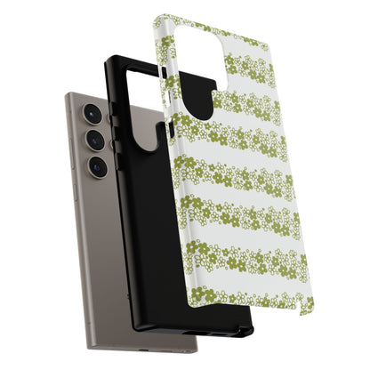 Pyrex Crazy Daisy Spring BlossonFloral Phone Case: Tough Cases with Elegant Green Floral Design, Durable Phone Cover