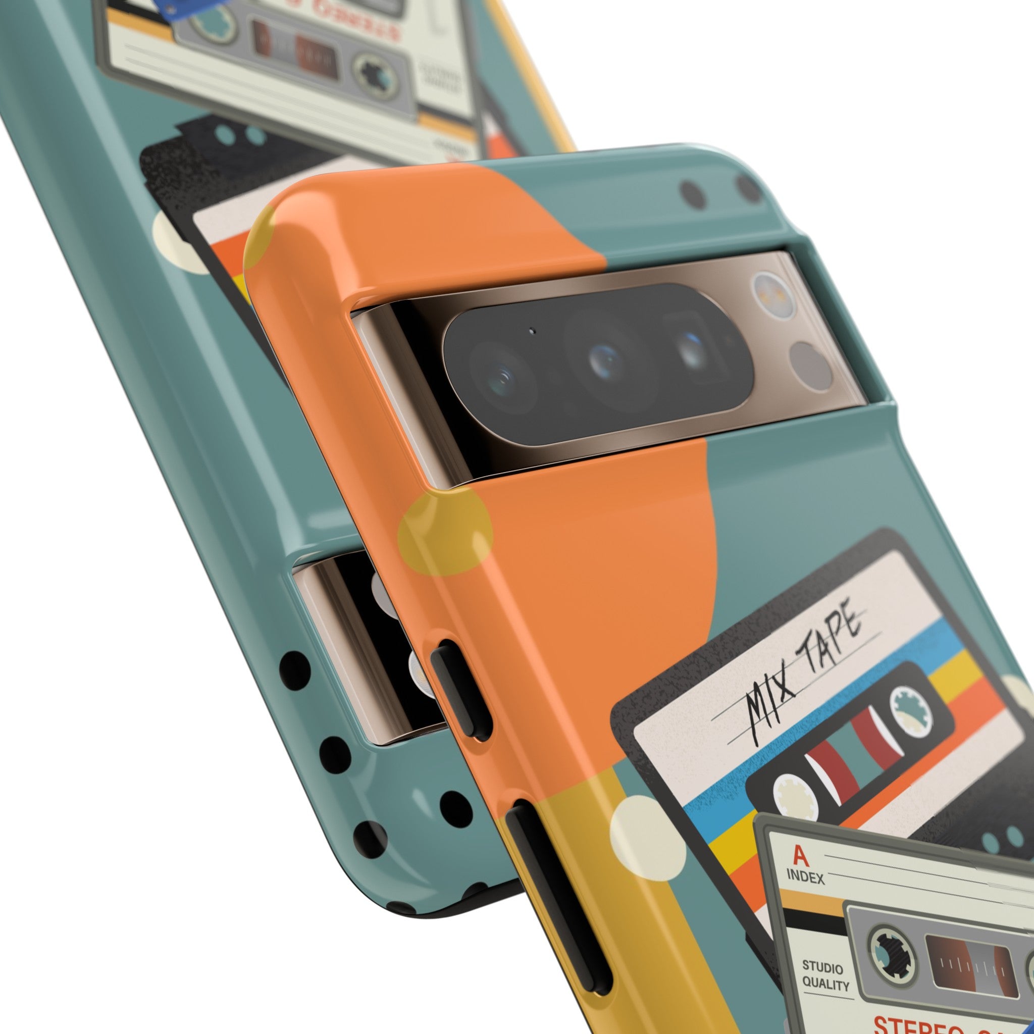 Gen X, Retro Cassettes Mid Mod Smart Phone Tough Cases