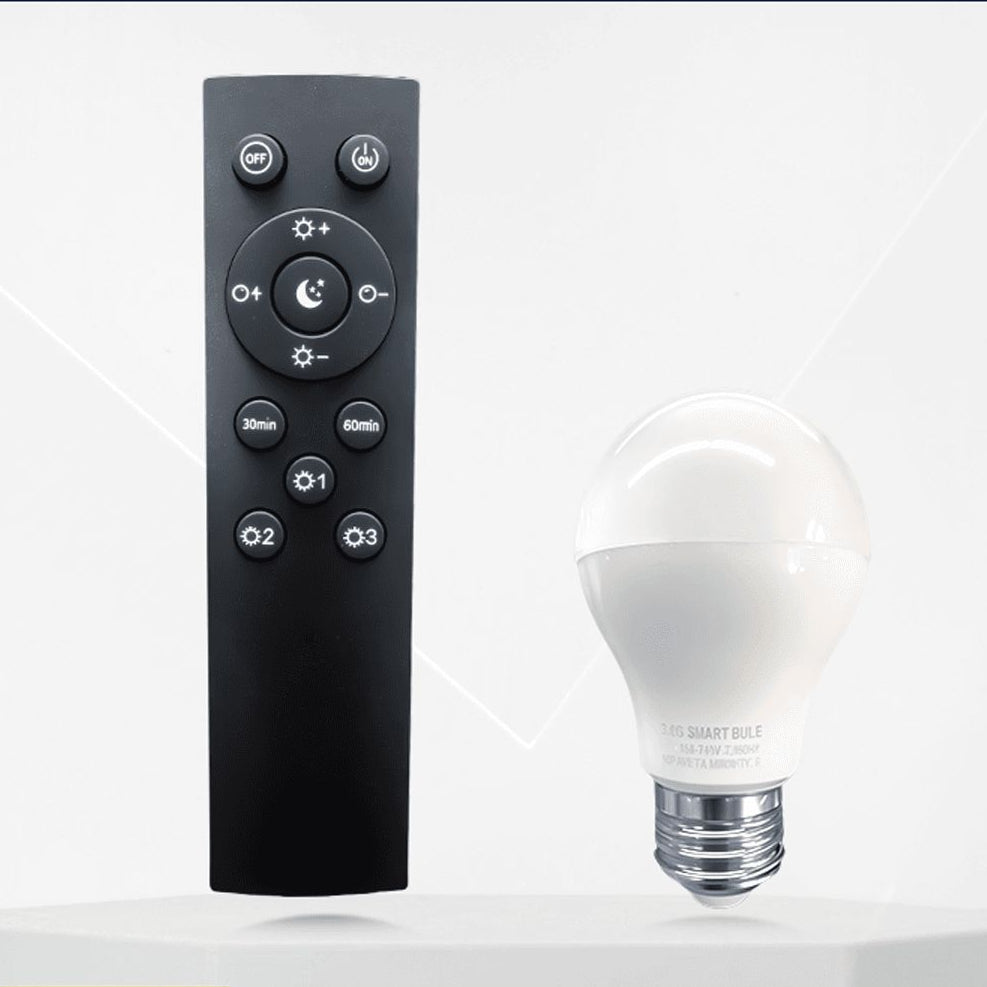 Bulb and Remote Control for Floor Lamp Accessories - Mid Century Modern Gal