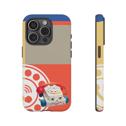 The First Original Phone, Eye Phone, Retro Kitschy Cute Rotary Phone, Tough Phone Cases