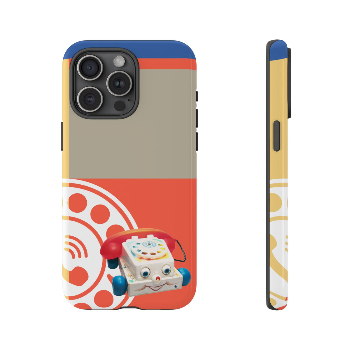 The First Original Phone, Eye Phone, Retro Kitschy Cute Rotary Phone, Tough Phone Cases