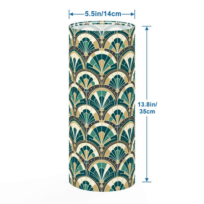 Art Deco Peacock Inspired Slim Floor Lamp SHADE ONLY - For Slim Floor Lamps Only